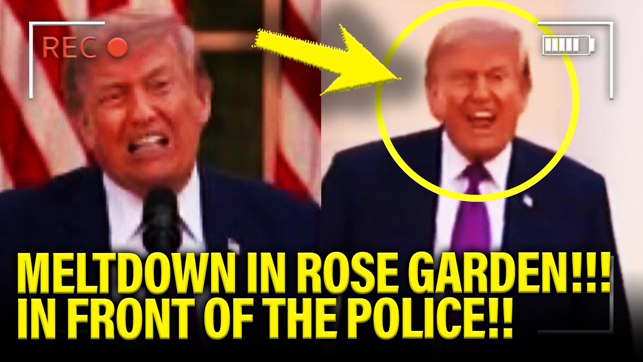 Trump Experiences Meltdown During Law Enforcement Event 🚨