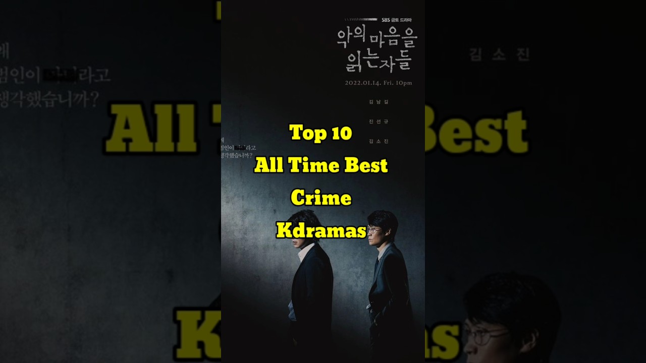Top 10 Must-Watch Crime K-Dramas of All Time 🕵️‍♂️