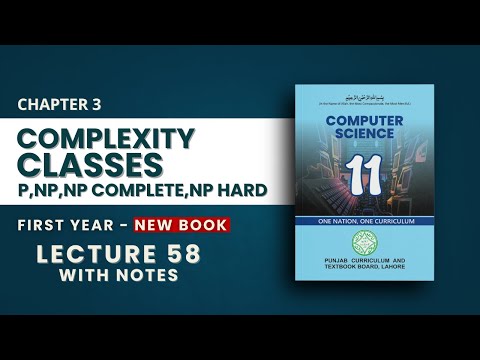 3.5 Complexity Classes P, NP, NP hard, NP Complete Explained - Chp 3 - New Book - Class 11 Computer