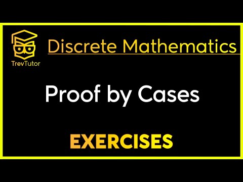 [Discrete Mathematics] Proof by Cases Examples