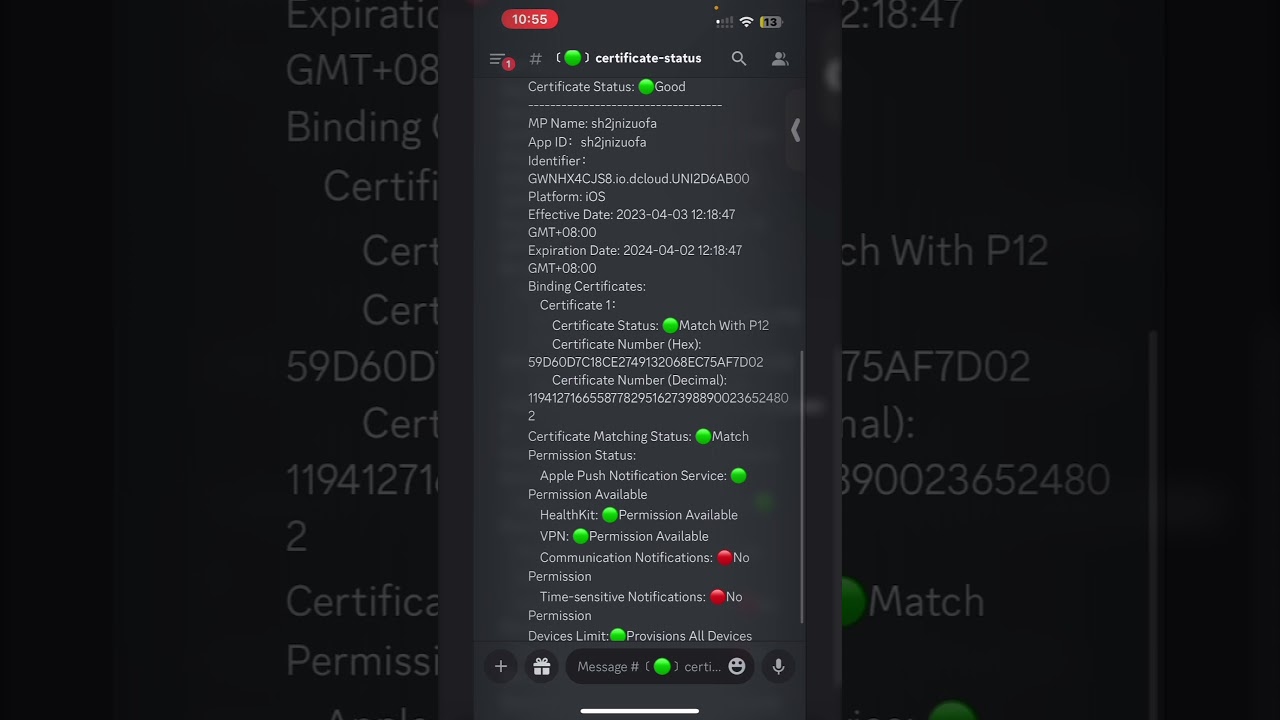 Join Our Free Apple P12 Certificates Discord Server π