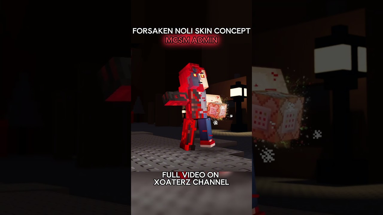 Epic Forsaken Noli Skin Concept in Roblox! 🔥 #shorts