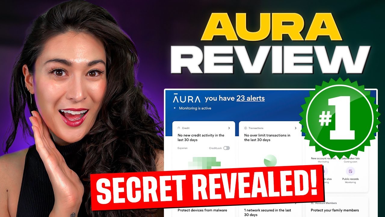 Aura: Top Identity Theft Protection with 68% OFF 🛡️