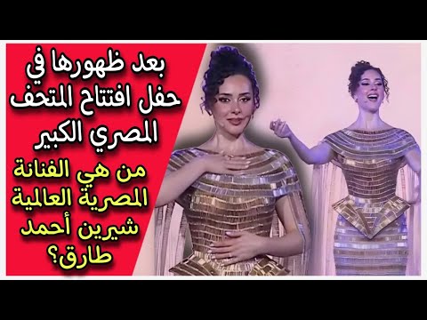 بعد ظهورها في حفل افتتاح المتحف المصري الكبير.. من هي الفنانة المصرية العالمية شيرين أحمد طارق؟