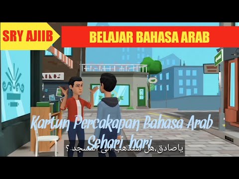 Kartun Percakapan Arab Sehari-hari untuk Pemula 📚