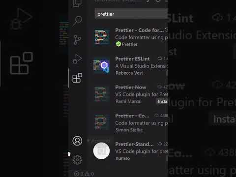 How to auto format code in vs code? format on save in vs code #vscode #programmer #code #shorts #css