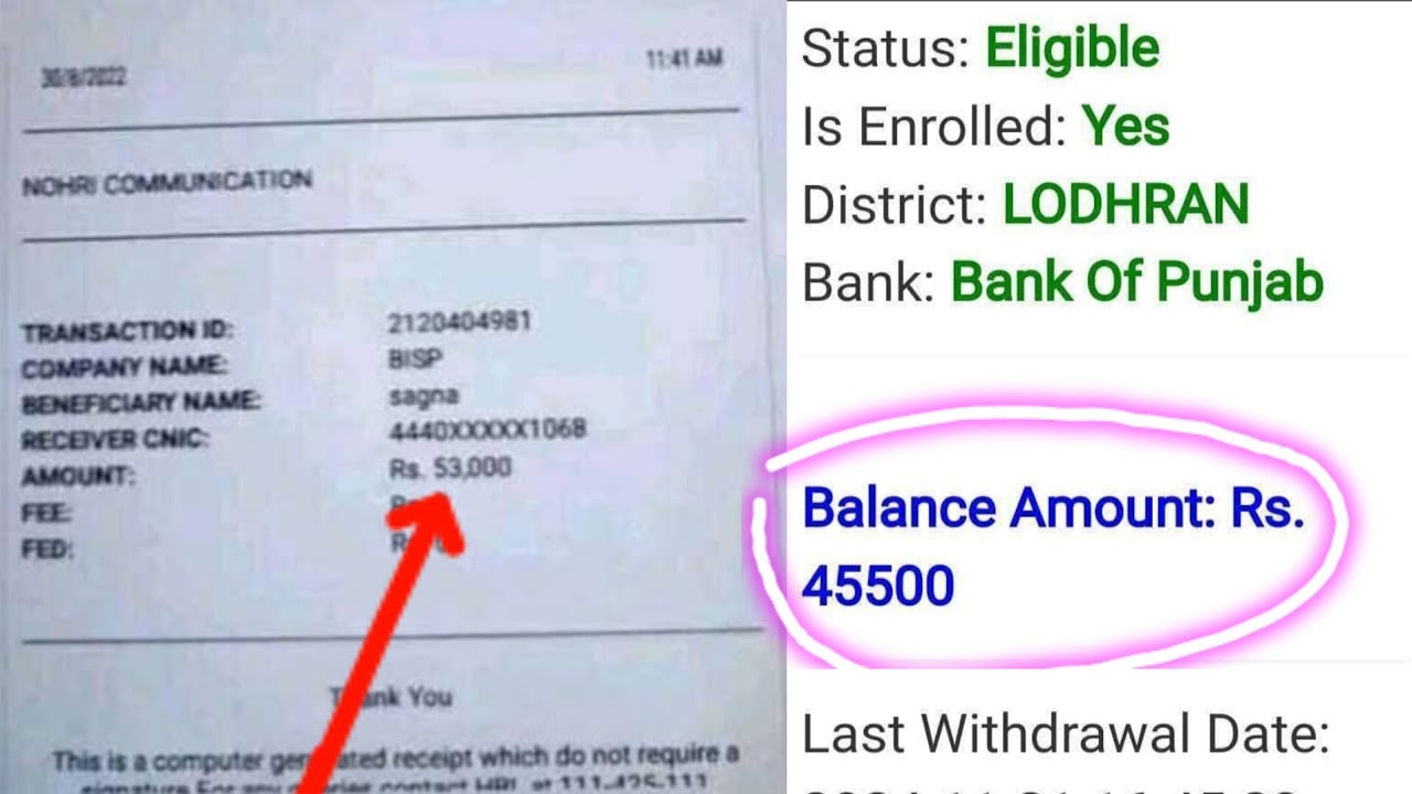 بیسپ قسطوں کی ادائیگی شروع: کون سے اضلاع میں چل رہی ہے؟ 📢