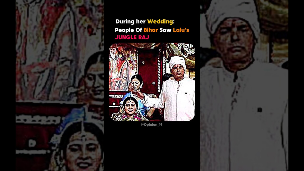 Lalu Prasad Yadav’s Daughter’s Wedding Sparks Bihar Election Buzz 🎉