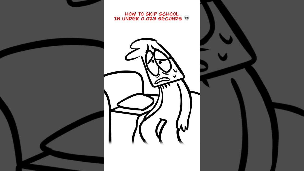 Sick Day 😭 (Animation Meme) Anim: RedFlowerCrown #shorts