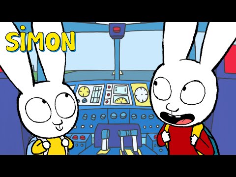 On prend l'avion ✈️ Simon | Épisode Complet Saison 1 | Dessin animé pour enfants