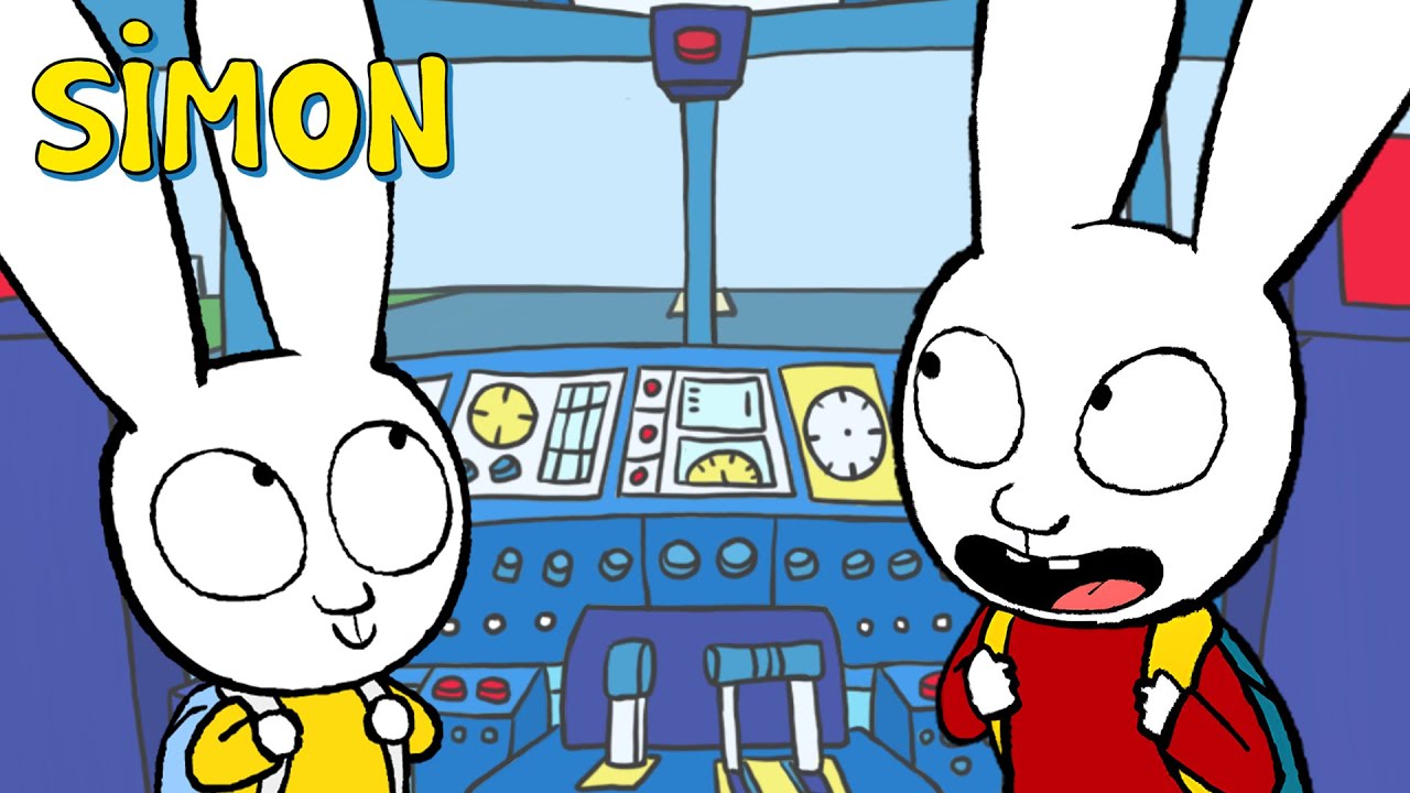 Simon et Gaspard dans l'avion ✈️ - Épisode Complet