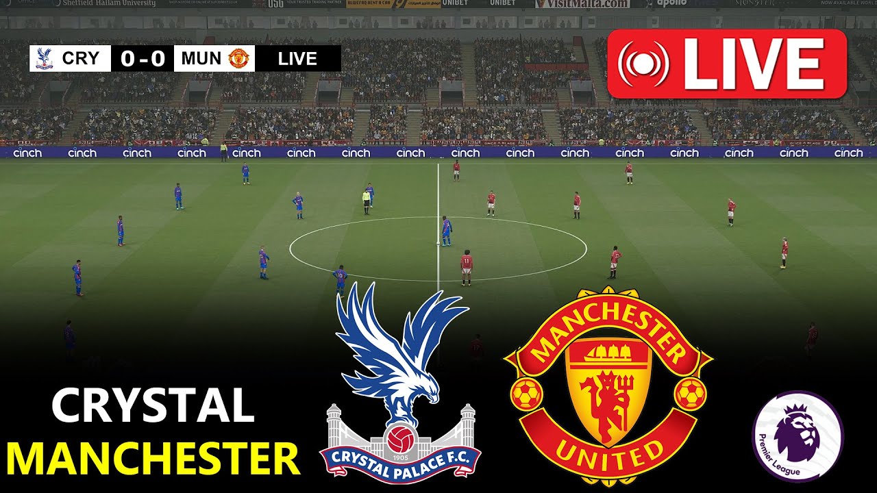 Crystal Palace vs Manchester United | EPL 2025/26 | PES 21 Simulation ⚽