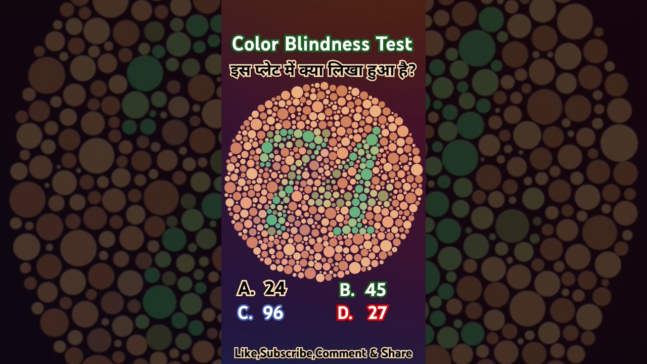 Color Blindness & Army Medical Test 🩺