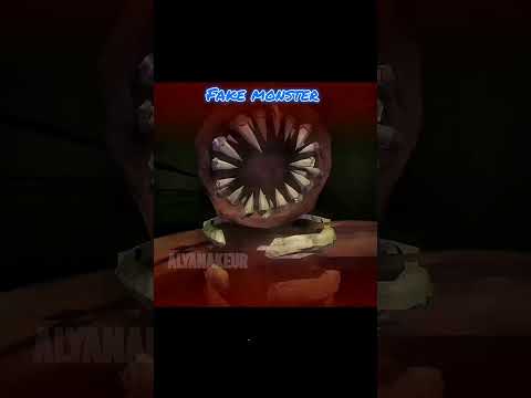 real monster vs fake monster