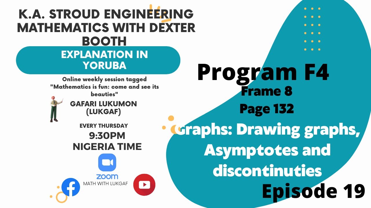 Mastering Graphs: Asymptotes & Discontinuities in Engr Math 19 📈