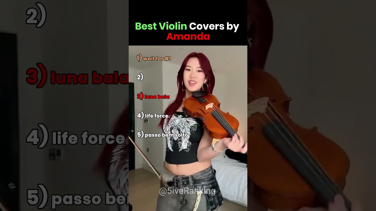 Top 5 Violin Covers by Amanda 🎻