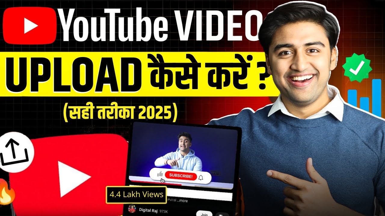 🔴 Youtube Video Upload Karne ka Sahi Tarika (101% VIRAL🔥)| How to Upload Videos on Youtube 🤑💹