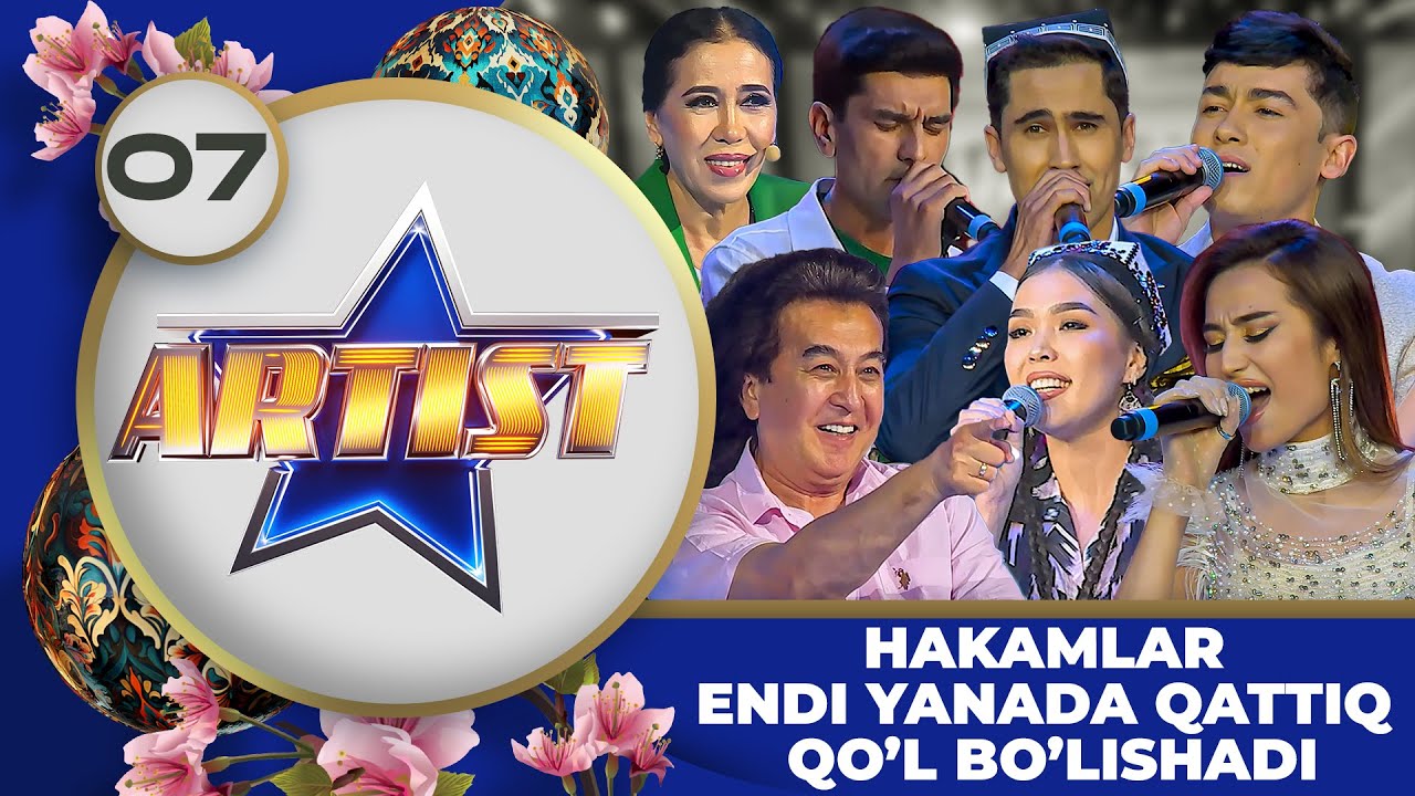 Artist 3-mavsum 7-son HAKAMLAR ENDI YANADA QATTIQ QO'L BO'LISHADI! 🎨