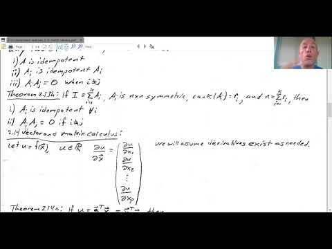 idempotent matrices and matrix calculus