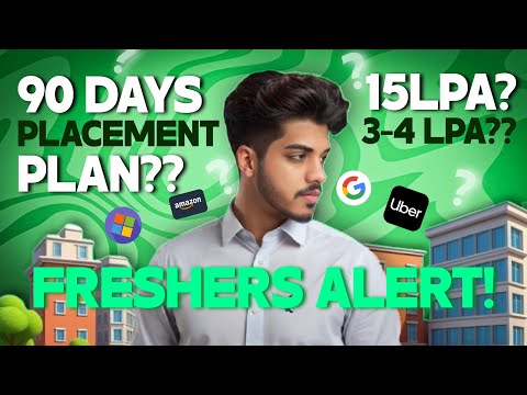 90 Days Placement Preparation Plan for College Students & Freshers 🚀 | Get Placed in Top Companies 💼