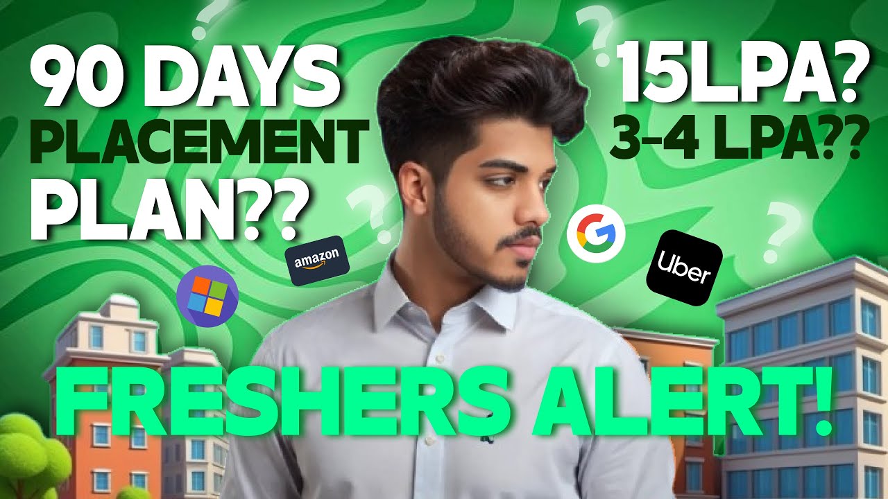 90-Day Placement Preparation Strategy for College Students & Freshers 🚀 | Achieve Your Dream Job