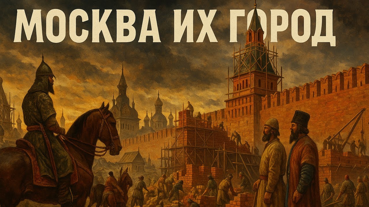 Татары основали Кремль, Москва — их город 🏰
