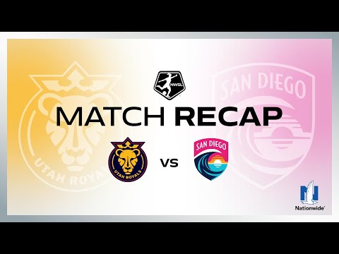 FULL HIGHLIGHTS | Utah Royals FC vs. San Diego Wave FC