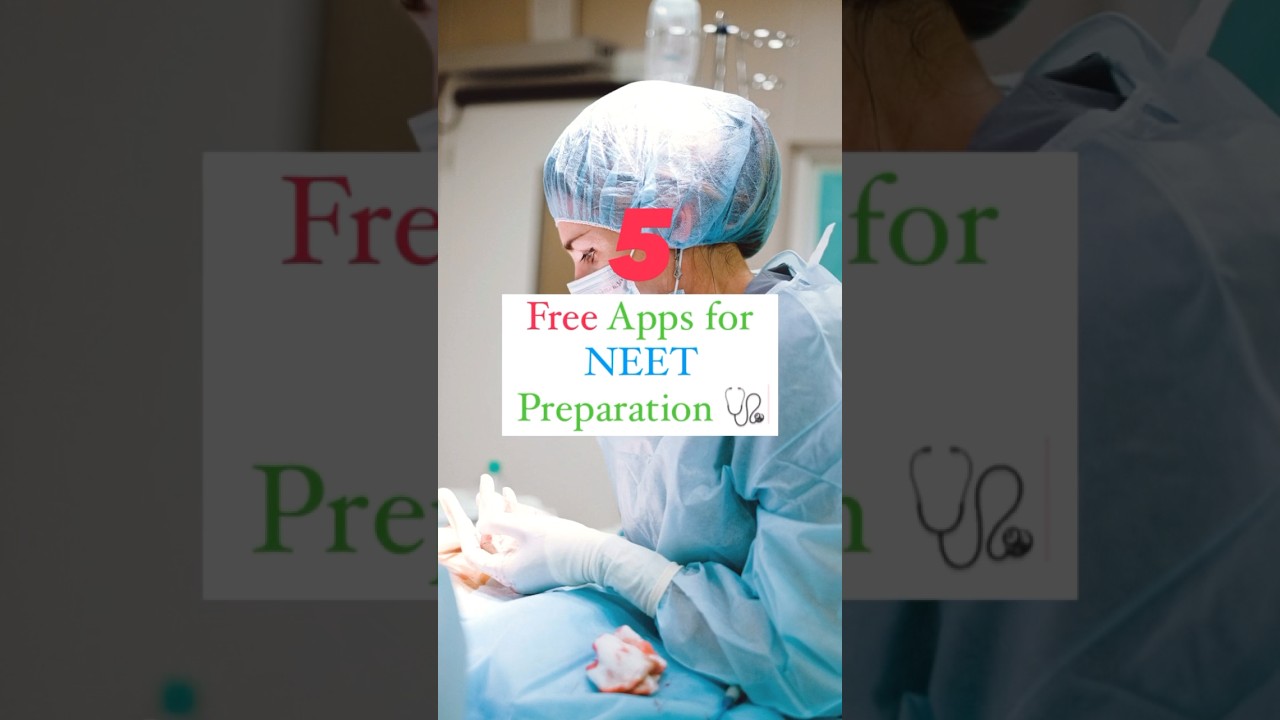 5 Top 5 Free Apps for NEET Prep 📱