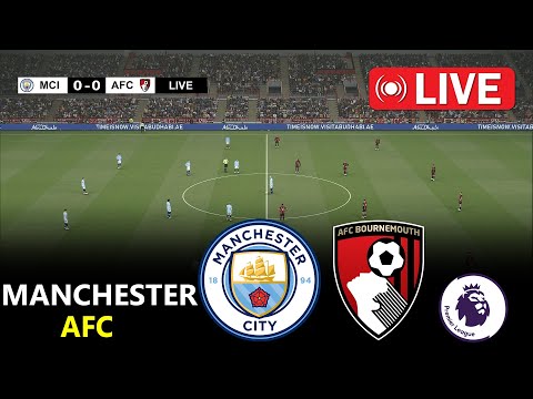 🔴LIVE : Manchester City vs Bournemouth | Premier League 2025/26 | Video Game - Simulation