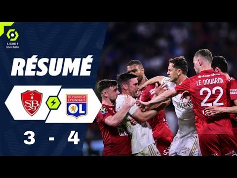 OLYMPIQUE LYONNAIS - STADE BRESTOIS 4-3 Résumé | OL - SB29 | LYON - BREST | Ligue 1 Uber Eats 2024