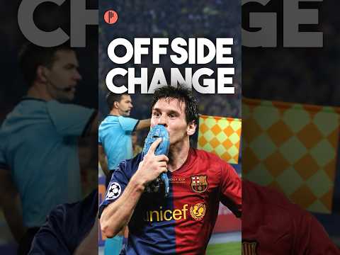 New offsides rule will ruin Ronaldo & Messiâs legacy đ