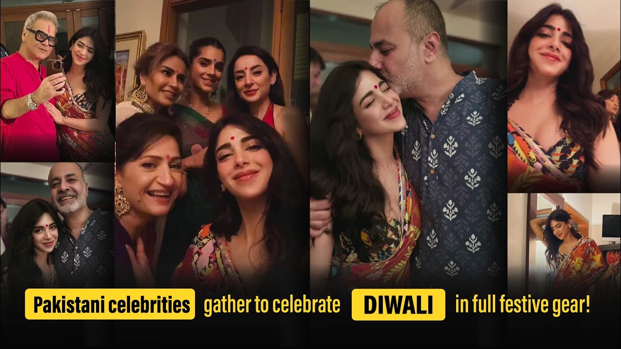 Pakistani Celebrities Celebrate Diwali 🎉