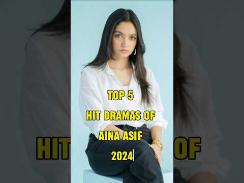 Top 5 Hit Drama's OF Aina Asif 2024 ๐ฅโจโฃ๏ธ#viralvideo #shortvideo #ytshorts #shorts