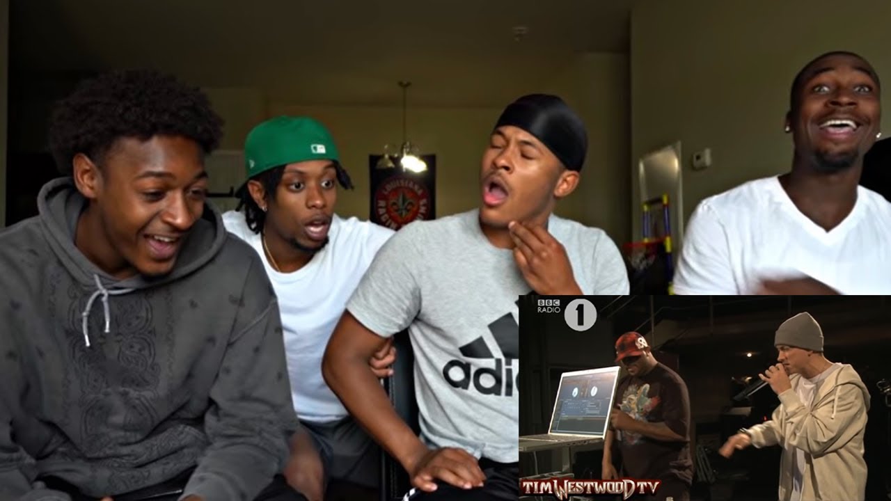 First Time Hearing Eminem Freestyle 🎤