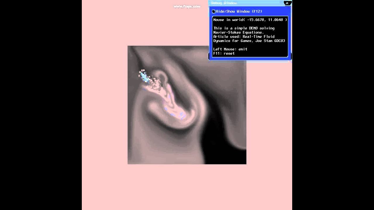 Implementation of Vector Field Fluid Dynamics Using Joe Stams' Technique
