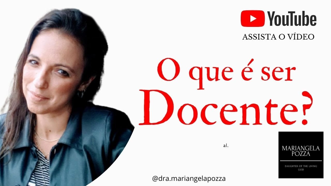 O que significa ser um Docente?