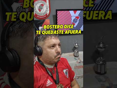 te quedaste afuera #riverplate #bocajuniors #futbol #copalibertadores