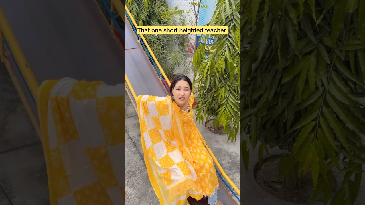 Short Teacher's Funny Moment 😂