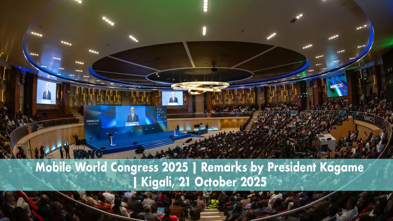 President Kagame's Keynote at Mobile World Congress 2025 in Kigali 📱