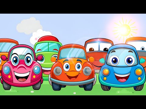 🚗 मजेदार Cartoon Car Game | बच्चों के लिए सुपर फनी रेसिंग गेम | Cartoon Car Racing Gameplay