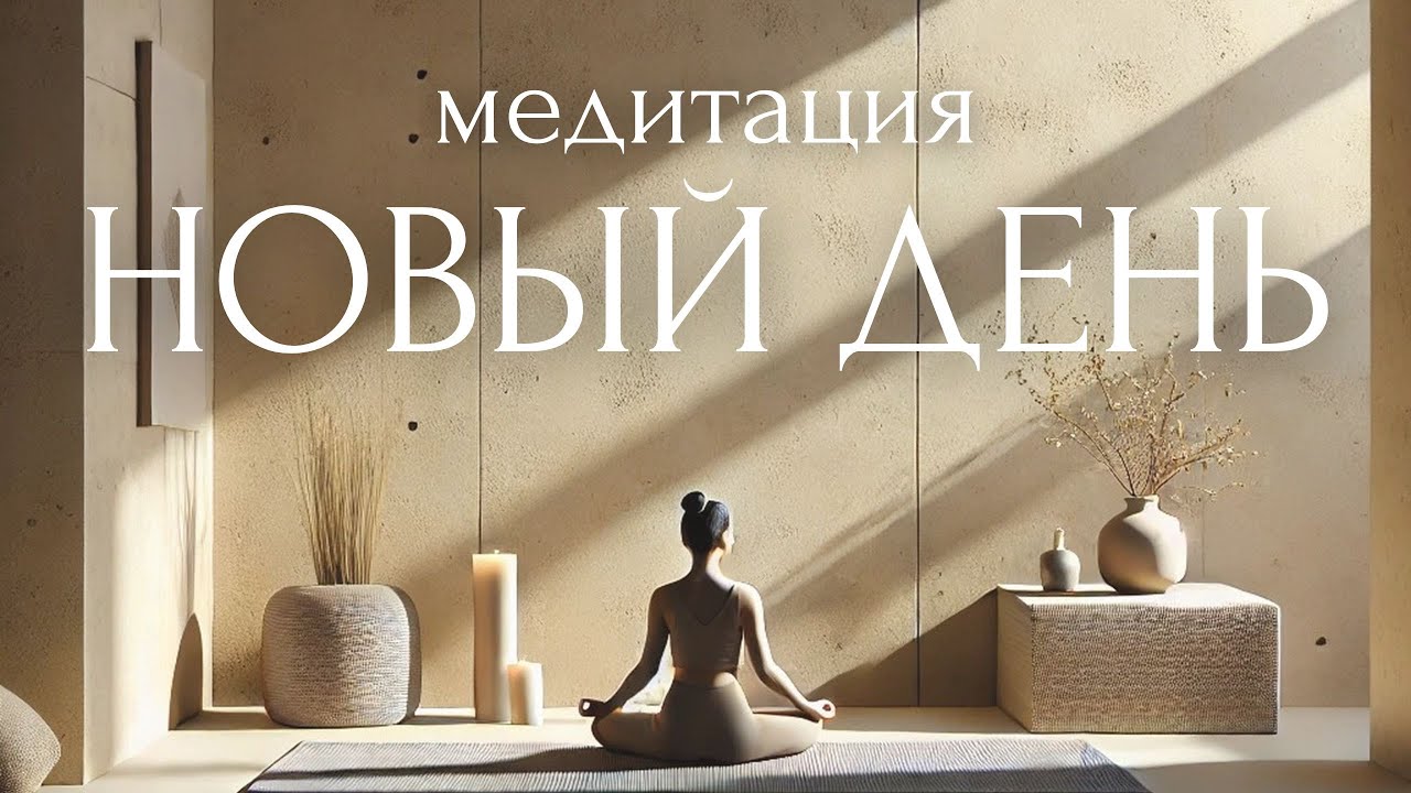 Начни день с утренней медитации ✨