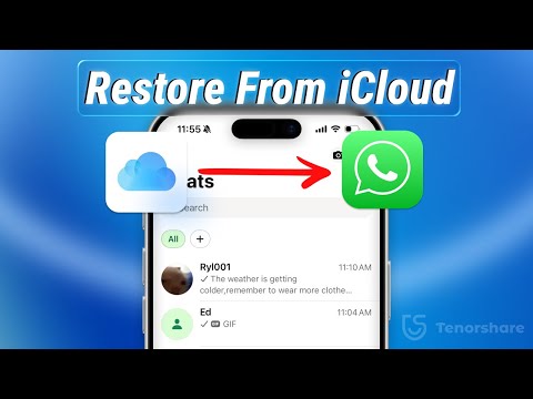How to Restore WhatsApp Backup from iCloud on New iPhone | No Data Loss!