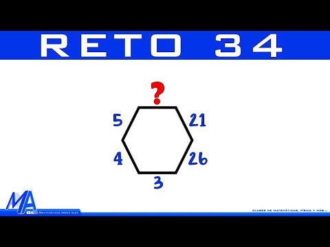 Retos matemáticos para pensar, recordar y aprender | Reto número 34