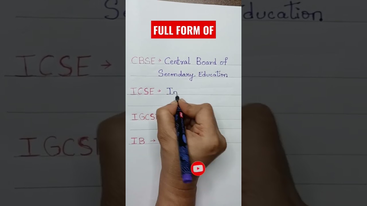 CBSE, IGCSE, ICSE & IB Boards Explained 📚 | Quick Facts
