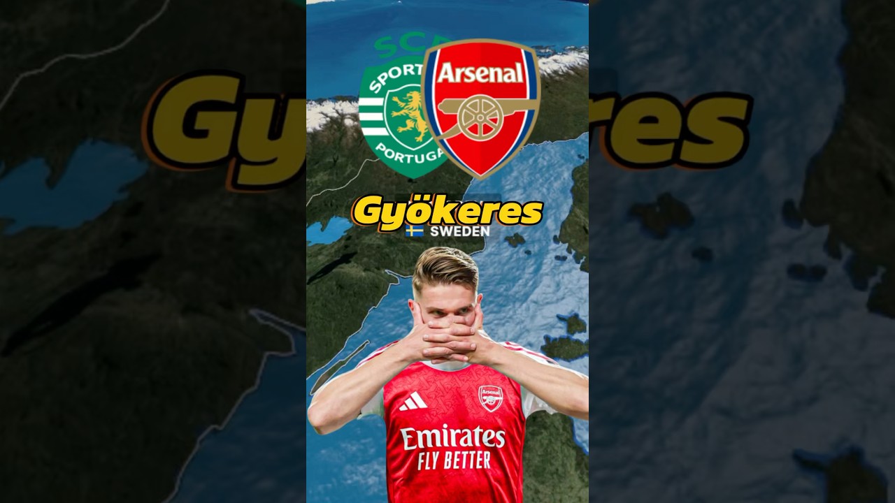 Viktor Gyökeres: From Sweden to Arsenal 🇸🇪