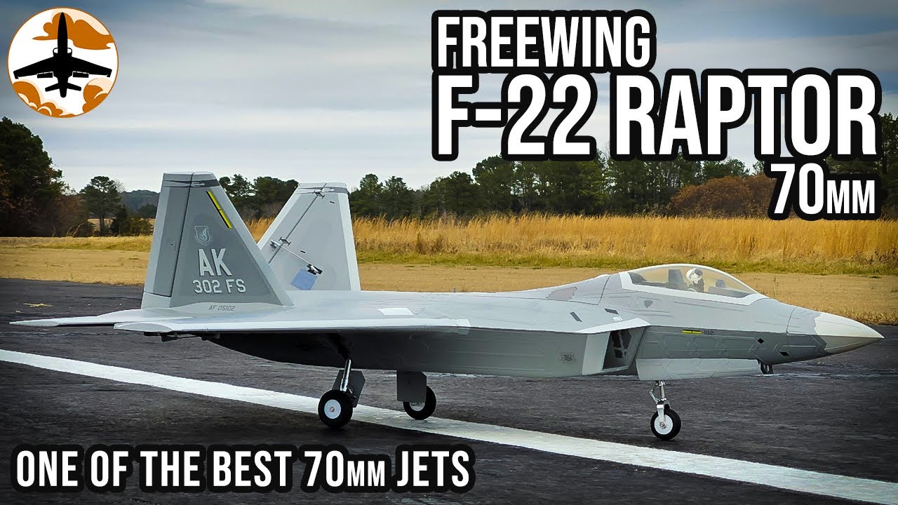 Freewing F-22 70mm Review ✈️: Nearly the Queen of the Skies!