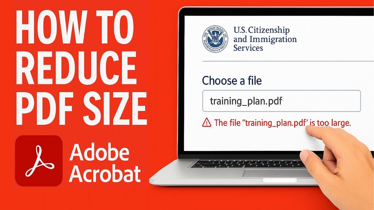 Reduce PDF Size for Uploads & Emails 📄