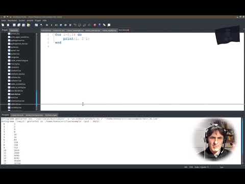 Informatik 107: Erste Schritte mit Lua auf der Zerobrane IDE