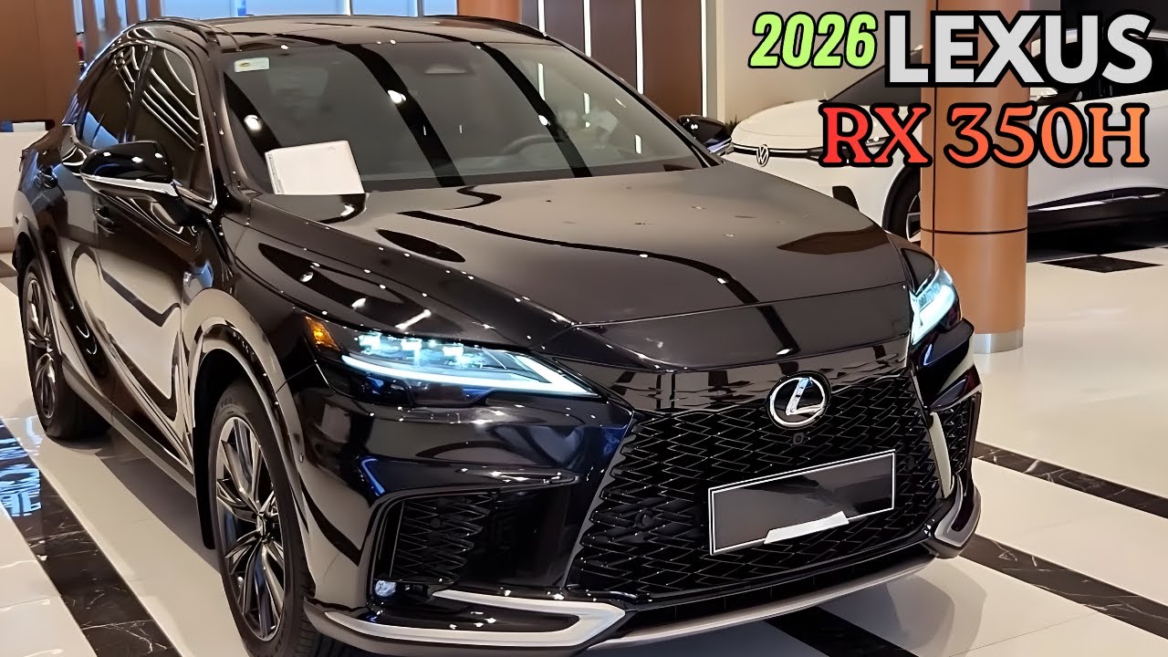 2026 Lexus RX350h AWD Black Limited — Luxury Has Never Looked This Bold!