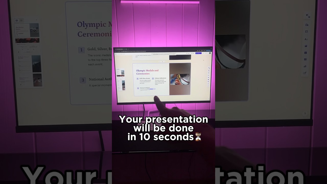 Create Stunning Presentations with AI β¨